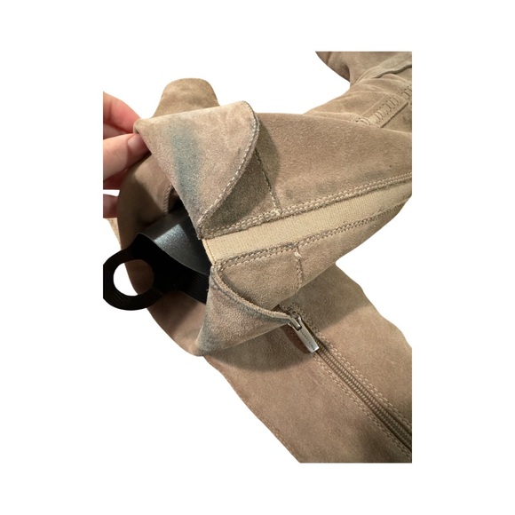 Vince Camuto over the knee suede boots, - Picture 8 of 11
